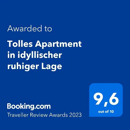 Tolles In Idyllischer Ruhiger Lage Apartament *